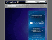 Tablet Screenshot of icpexcellence.com
